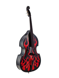 Thomann Double Bass Thomann Rockabilly Pro Airbrush II BKR