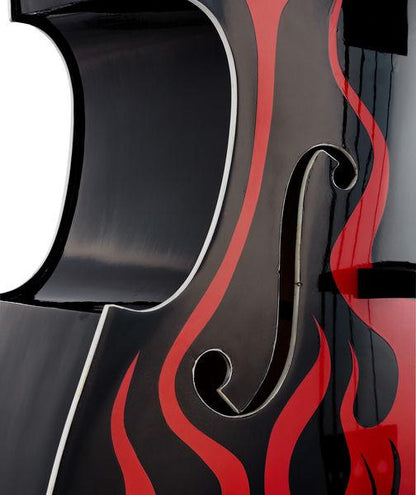 thomann double bass thomann rockabilly pro airbrush ii bkr