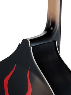 Thomann Double Bass Thomann Rockabilly Pro Airbrush II BKR