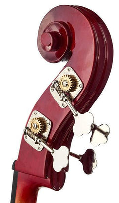 Thomann Double Bass Thomann Rockabilly Slap Flames Bass RD