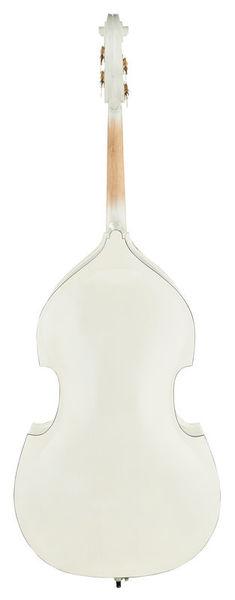 Thomann Double Bass Thomann Rockabilly Slap Flames Bass WH