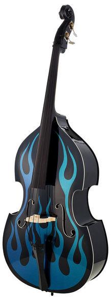 Thomann Double Bass Thomann Rockabilly Sparkle Flames B/P