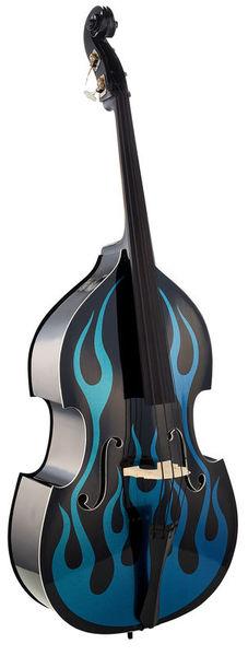 Thomann Double Bass Thomann Rockabilly Sparkle Flames B/P