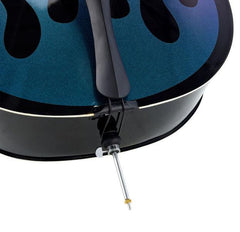 Thomann Double Bass Thomann Rockabilly Sparkle Flames B/P