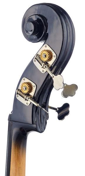 thomann double bass thomann rockabilly sparkle flames r/p