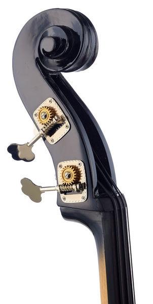 thomann double bass thomann rockabilly sparkle flames r/p