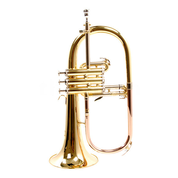 thomann flugelhorns thomann fh 600 bb flugelhorn - clear lacquered