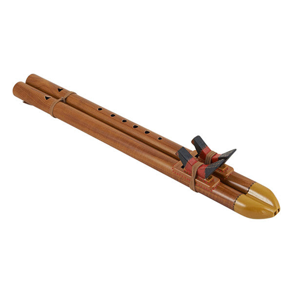 thomann flutes thomann indian double tone flute in e - natural