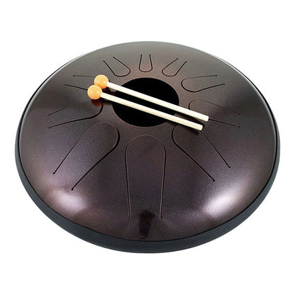 Thomann Hand Percussions Dark Red Powder Coated Thomann 35cm Sphere Steel Tongue Drum