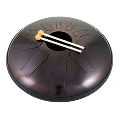 Thomann Hand Percussions Dark Red Powder Coated Thomann 35cm Sphere Steel Tongue Drum
