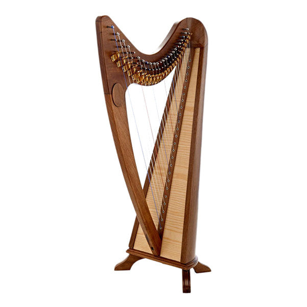 thomann harps thomann clh-24w celtic lever harp
