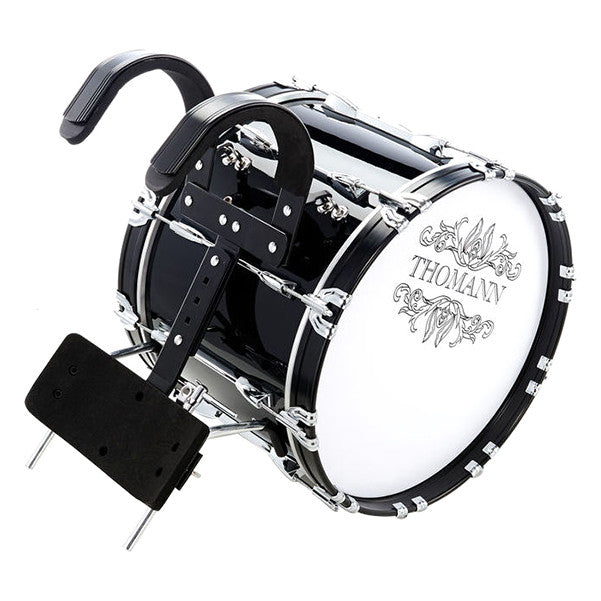 thomann marching bass drums thomann bd2014 marching bass drum - black