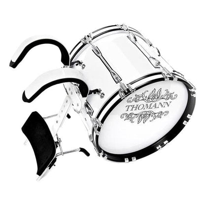 Thomann Marching Bass Drums White Thomann BD1814 Marching Bass Drum