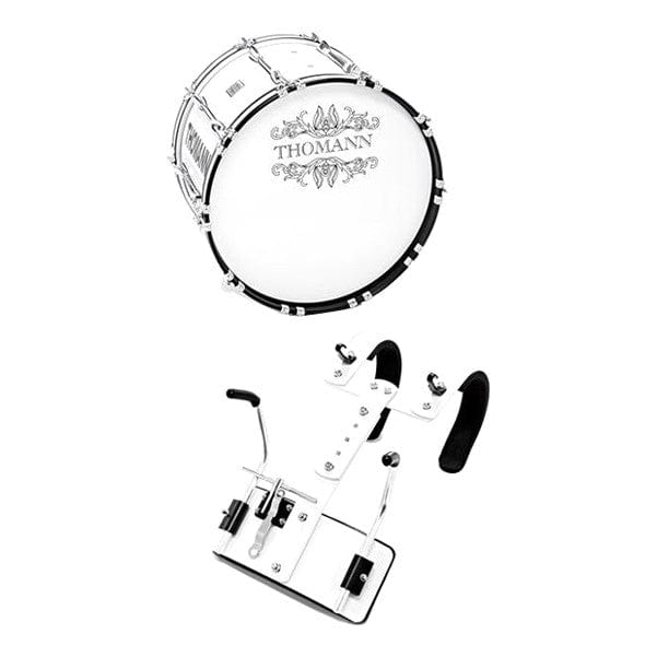 thomann marching bass drums white thomann bd2214 marching bass drum   