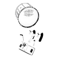 Thomann Marching Bass Drums White Thomann BD2214 Marching Bass Drum