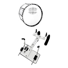 Thomann Marching Bass Drums White Thomann BD2414 Marching Bass Drum