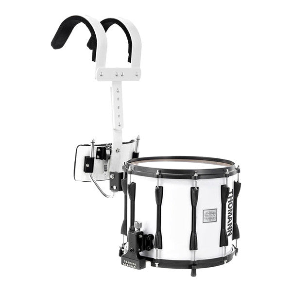 thomann marching snare drums thomann sd1412 light marching snare drum - white