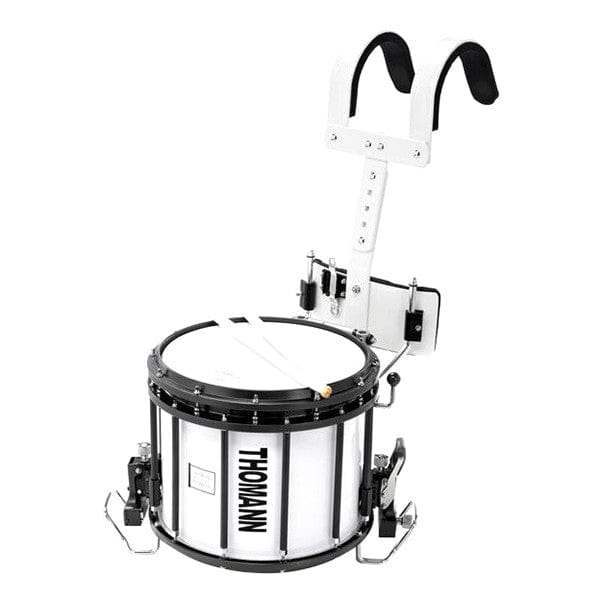 Thomann Marching Snare Drums White Thomann SD1412 HT Marching Snare Drum