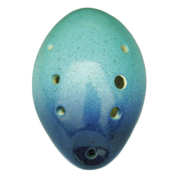 Thomann Ocarinas Light Blue and Dark Blue Thomann 7-Holes C-Bass Scallop Shell Ocarina