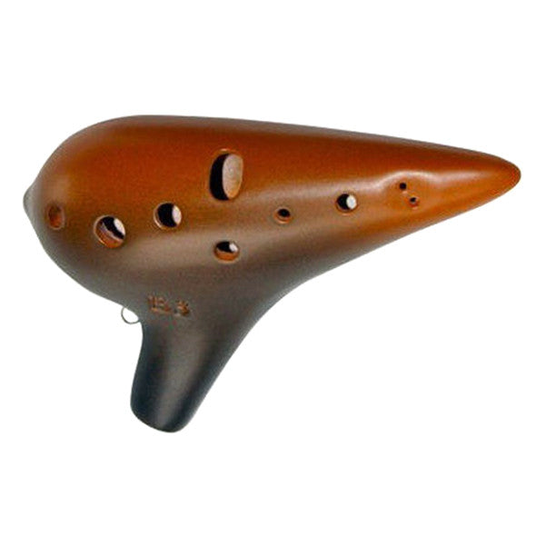 thomann ocarinas thomann 10-holes b3 concert ocarina - natural
