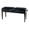 Thomann Piano Benches Black Polished Thomann KB-245 Double Piano Bench