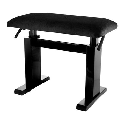 thomann piano benches black polished thomann kbh-780 63cm x 33cm piano bench    