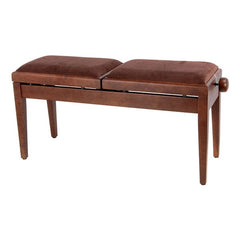 Thomann Piano Benches Walnut Matte Thomann KB-245 Double Piano Bench