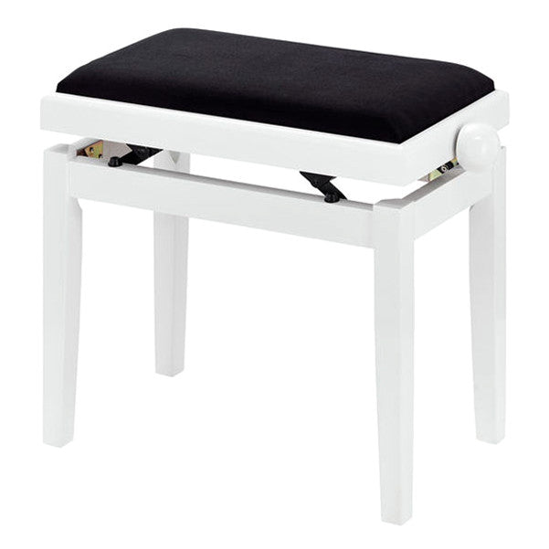 thomann piano benches white polished thomann kb-15 piano bench      #color_white-polished