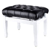 Thomann Piano Benches White Polished Thomann KB-85 Concert Piano Bench