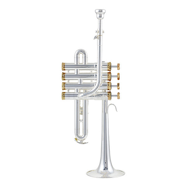 Thomann Piccolo Trumpets Thomann TR-5400S Bb /A Piccolo Trumpet - Silver Plated