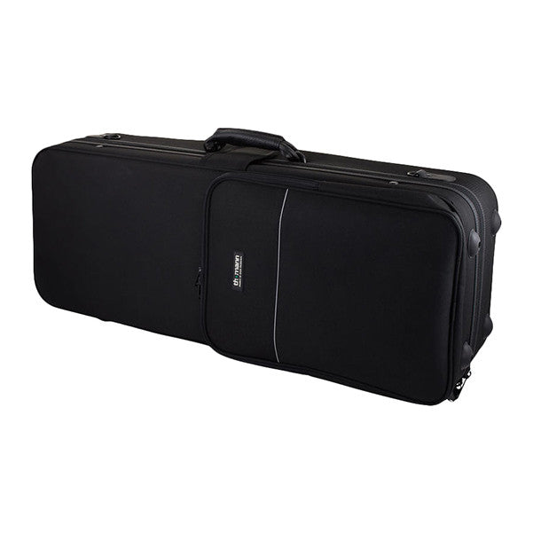 thomann saxophone gigbags, cases & covers thomann tenor saxophone trekking case - black