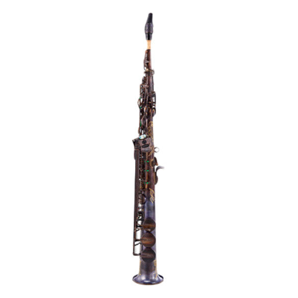 thomann saxophones thomann mk iii handmade soprano saxophone - vintage black
