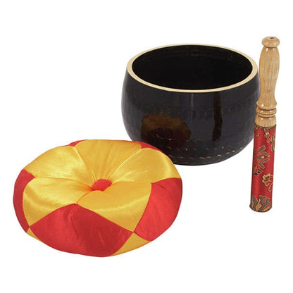 Thomann Singing Bowls 15cm Thomann Ching Singing Bowl - Black 