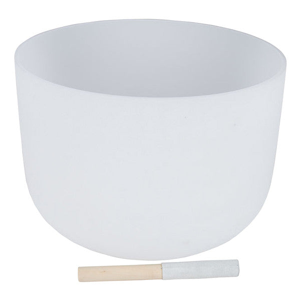 thomann singing bowls 16-inch thomann classic frosted crystal singing bowl    #size_16-inch