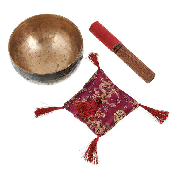 Thomann Singing Bowls Thomann 700g Tibetan No3 Singing Bowl