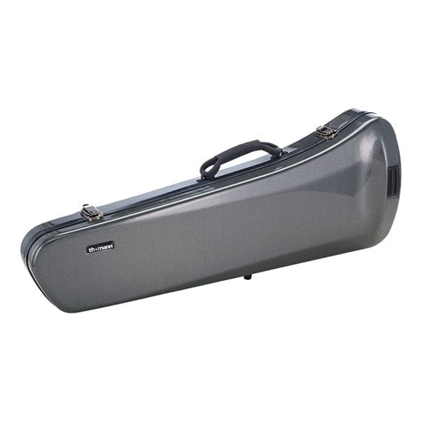 thomann trombone bags, cases & covers carbon design thomann fibertech case for tenor trombone   #color_carbon-design