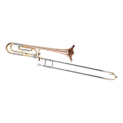 Thomann Trombones Gold Lacquered Thomann Classic TF547 Bb /F Tenor Trombone with F-Attachment