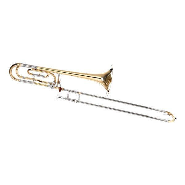 thomann trombones thomann classic tf547 l bb/f-tenor trombone with f-attachment - clear lacquered