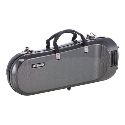 thomann trumpet bags, cases & covers carbon thomann fibertech bb/c-trumpet suitcase    