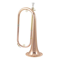 Thomann Trumpets Red Lacquered Thomann CL-90 Clairon Bb-Bugle - Clear Lacquered