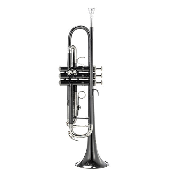 thomann trumpets thomann black jazz bb- trumpet - black lacquered