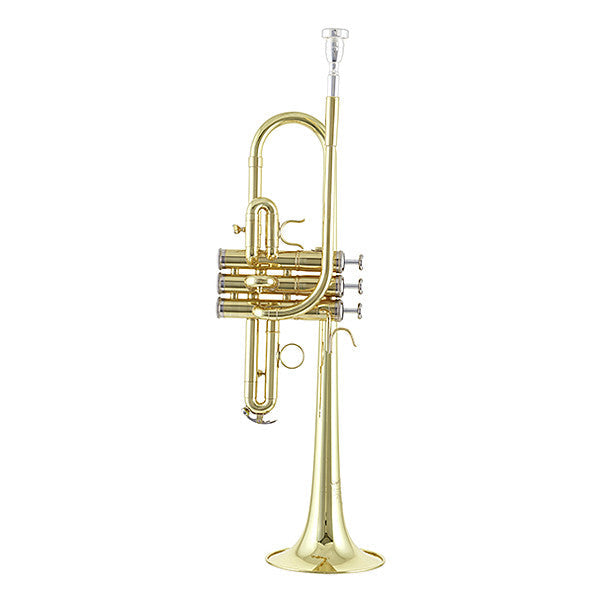 Thomann Trumpets Thomann ETR-3300L Eb/D-Trumpet - Clear Lacquered