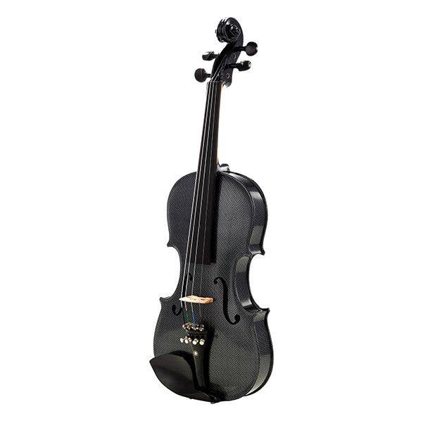 thomann violins thomann 4/4 fiber violin - black