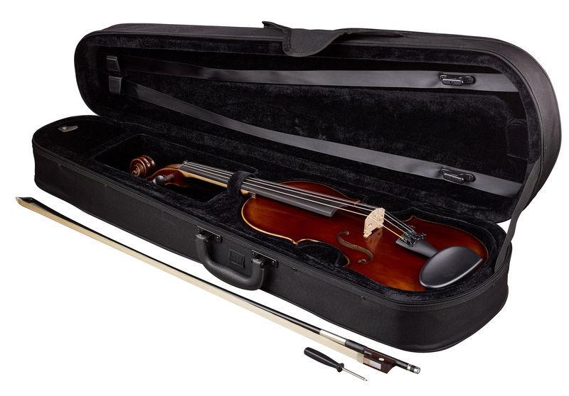 thomann violins thomann scolara ombrosa violin set 4/4