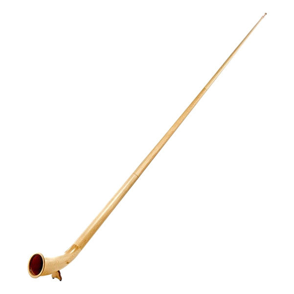 thomann wind instruments thomann matterhornli alphorn in bb - clear lacquer