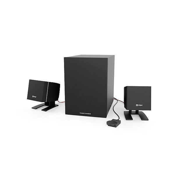 Thonet & Vander Bookshelf Speakers Thonet & Vander Spiel Wooden Bookshelf Speakers 2.1