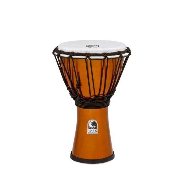 toca djembes orange toca tfcdj freestyle colorsound 7-inch djembe   #color_orange