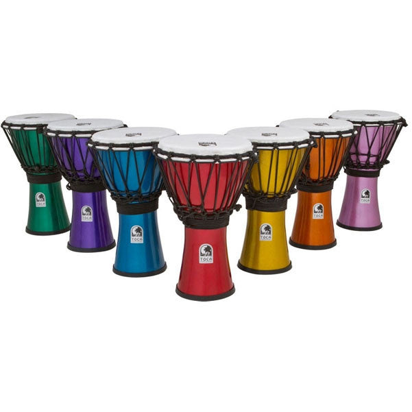 toca djembes toca 7inch freestyle colorsound djembes