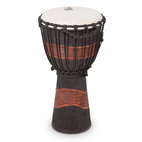 toca djembes toca tssdj-mb street series rope tuned wood djembe - small