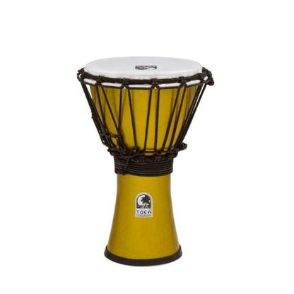 toca djembes yellow toca tfcdj freestyle colorsound 7-inch djembe   